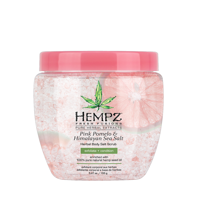 Скраб для тела Помело и Гималайская соль Hempz / Pink Pomelo & Himalayan Sea Salt Herbal Body Salt Scrub (155g)