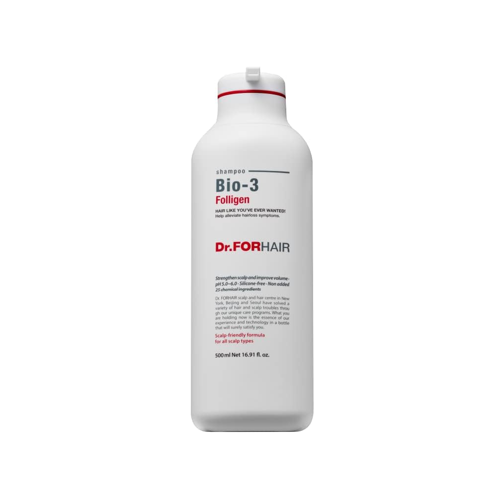 Укрепляющий шампунь против выпадения волос Dr. ForHair Foligen Bio-3 Shampoo, 500 мл