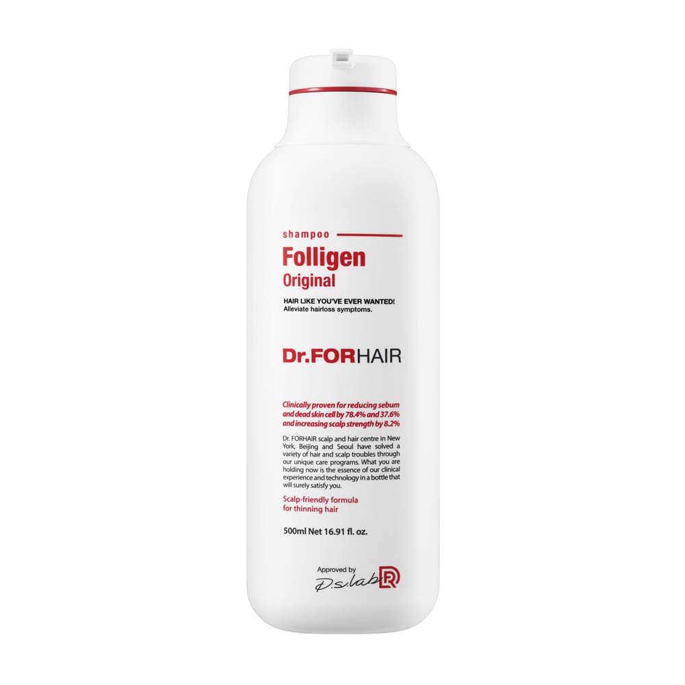 Dr. Forhair Folligen Shampoo, Шампунь протеиновый против выпадения волос, 500 мл