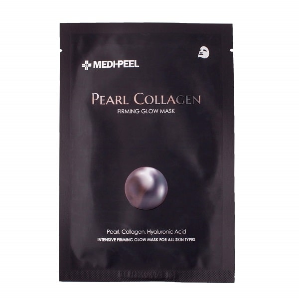 MEDI-PEEL Pearl Collagen Mask (25ml) Разглаживающая маска с жемчугом и коллагеном