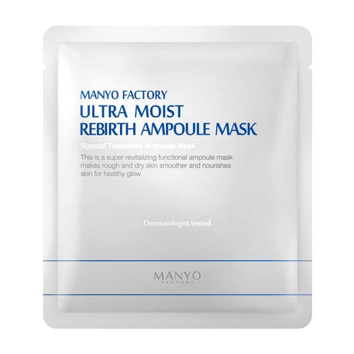 Тканевая маска ультраувлажняющая Manyo Factory Ultra Moist Rebirth Ampoule Mask