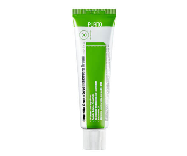 Успокаивающий крем для восстановления кожи с центеллой PURITO Centella Green Level Recovery Cream 50 мл
