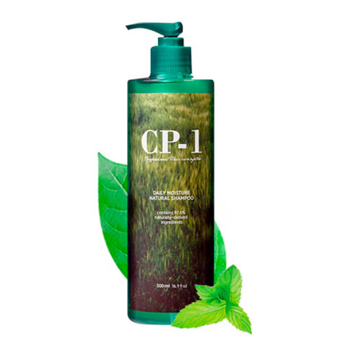 Фото натуральный увлажняющий шампунь для волос cp-1 daily moisture natural shampoo, 500 мл в магазине корейской косметики Premium Korea