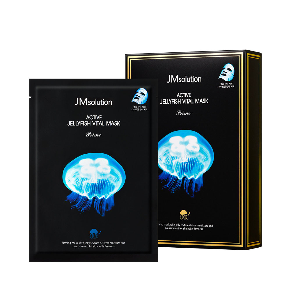 Ультратонкая тканевая маска с экстрактом медузы JM Solution Active Jellyfish Vital Mask Prime