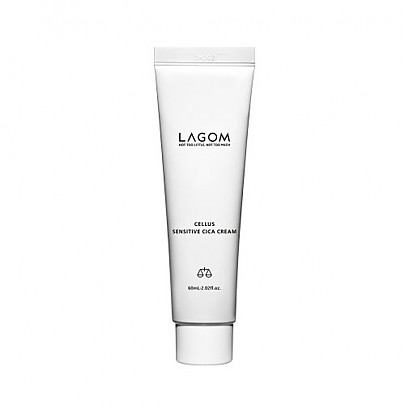 Lagom Cellus Sensitive Cica Cream, Крем для чувствительной кожи, 60 мл